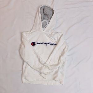 Champion white sweatshirt